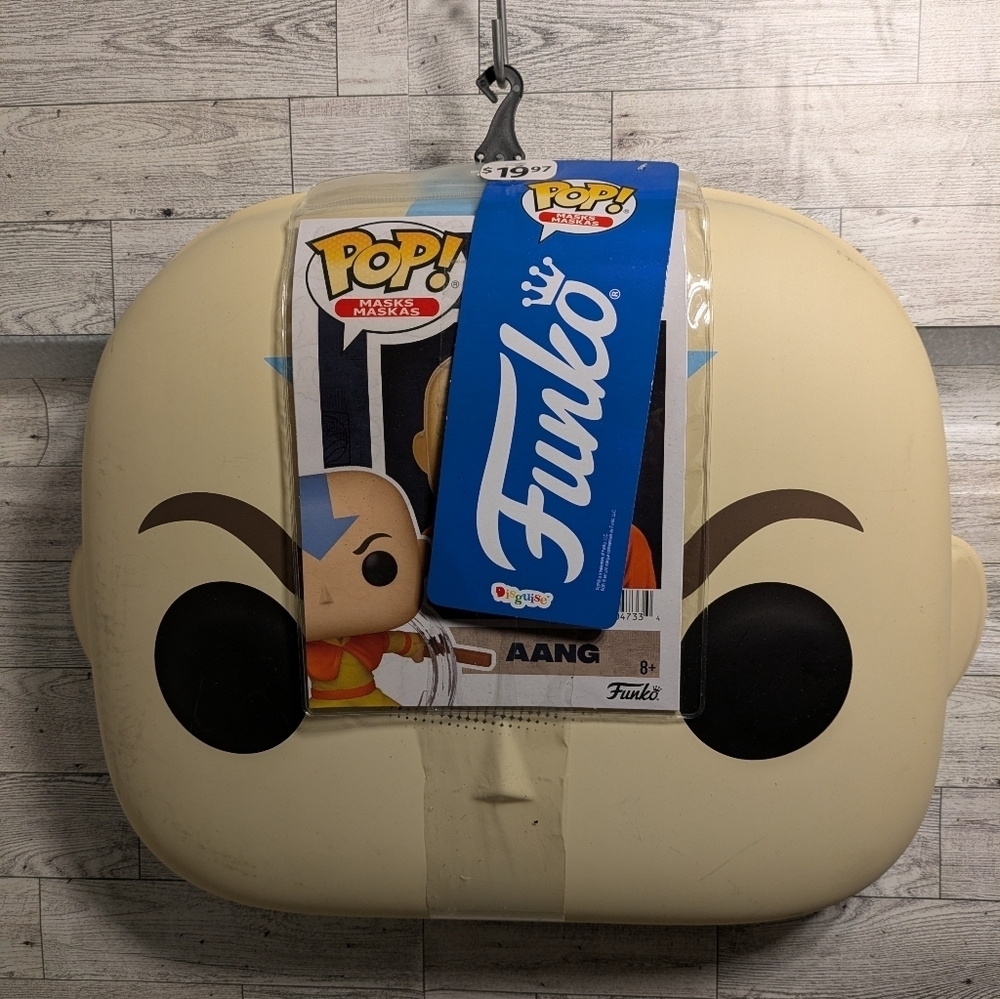 Funko Pop! Aang Action Figure - Cream and Black Mask